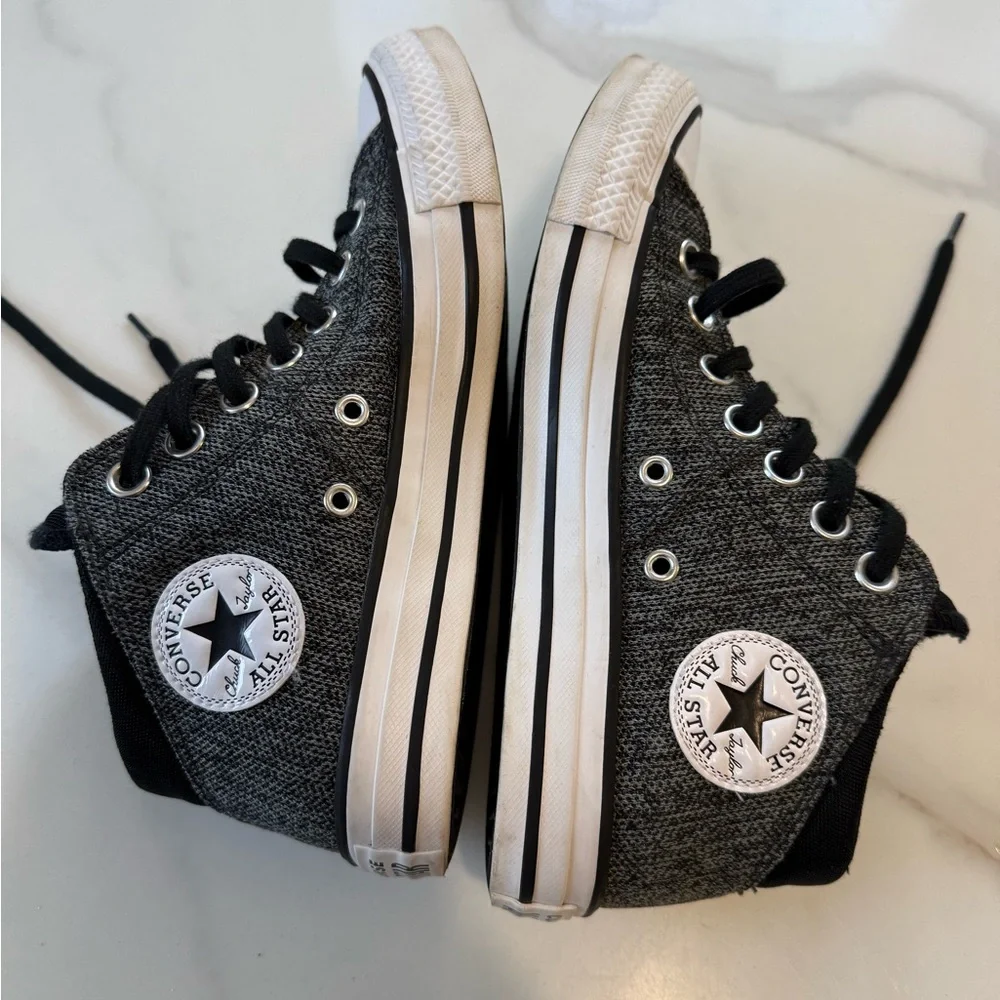 Converse Kids Charcoal Low-Top Sneakers